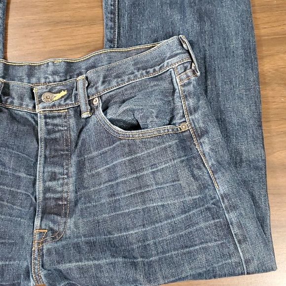 Men's Levi's 501‎ Buttonfly Straight Jeans 34 x 34 - Picture 3 of 15